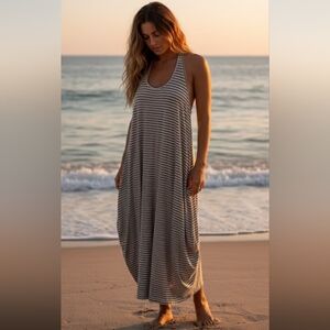 The Earth Collection Strapped Funky parachute Dress